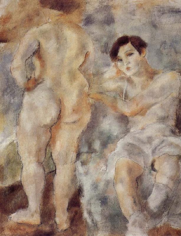 Jules Pascin Sister oil painting image